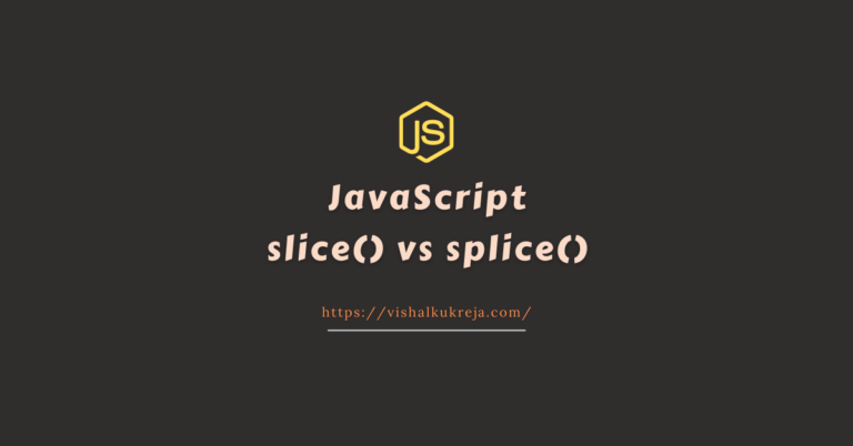 javascript array splice vs slice