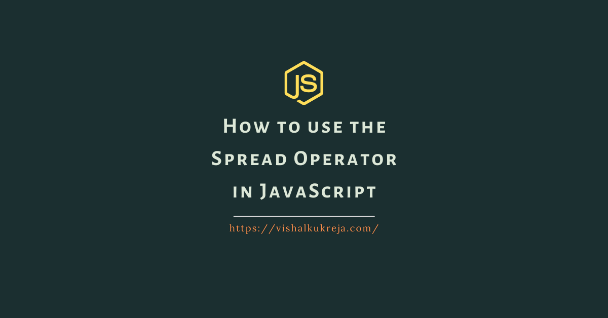 Javascript Spread Operator